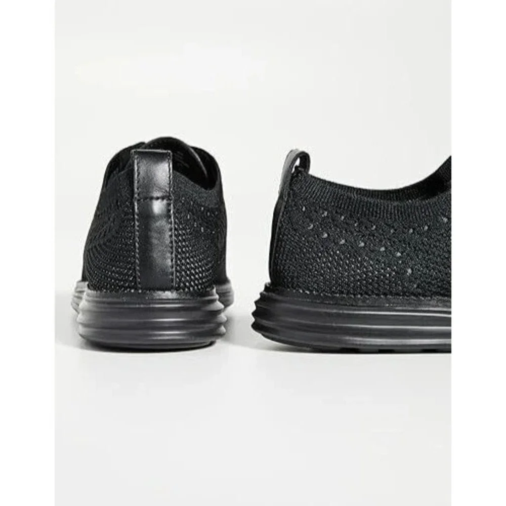 Cole Haan Original Grand Stitchlite Wingtip Mens Size 13 Black Shoes C28443 -NEW